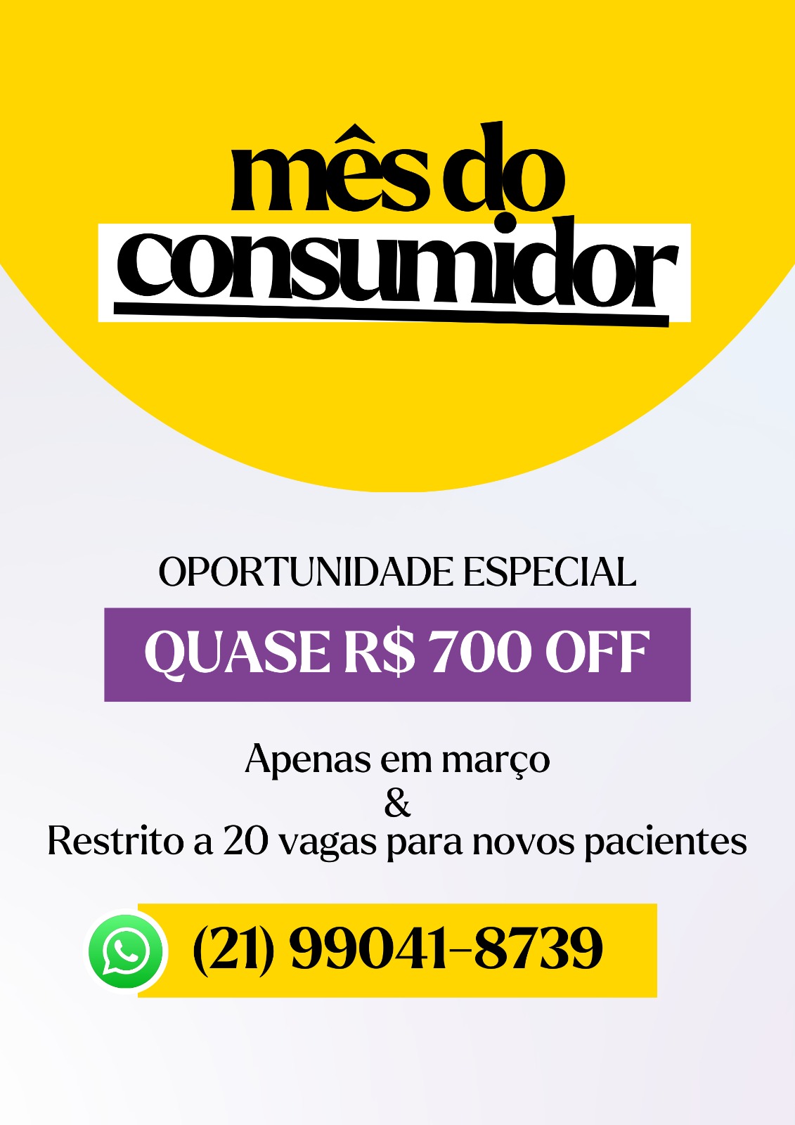 Promoção Mês do Consumidor